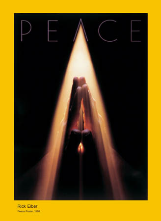 007 Rick Eiber- Peace Poster. 1988