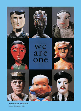010 Thomas H, Geismar- We Are One, poster, 2001
